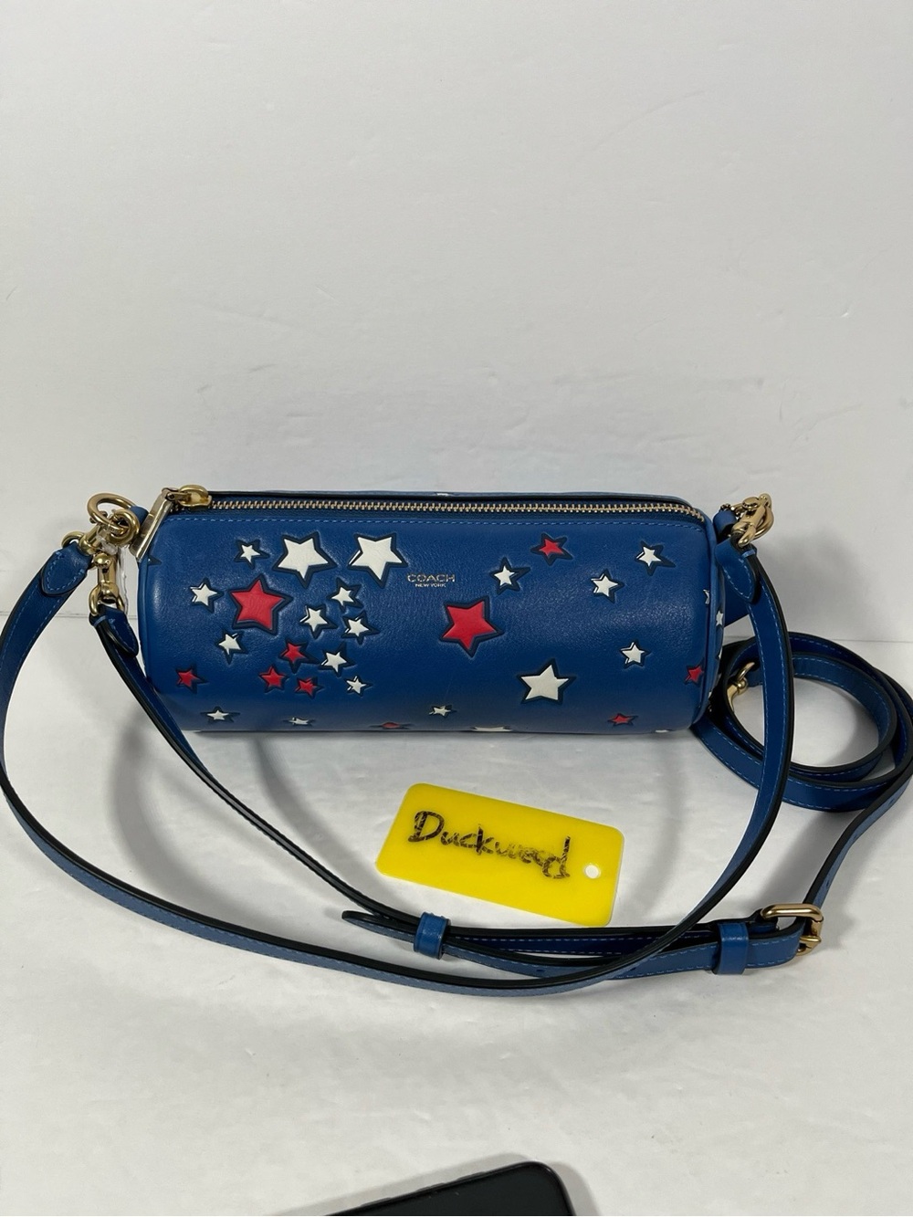 Coach Leather Americana Barrel Bag limited edition NWT